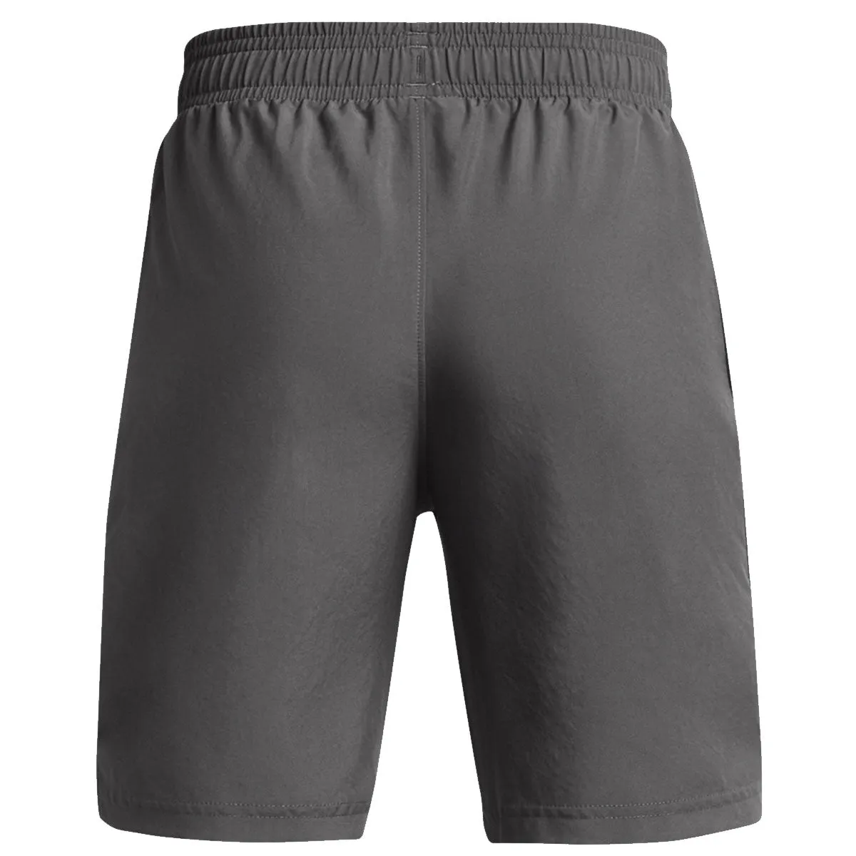 Under Armour Woven Wordmark Shorts - Boys - Castlerock/White