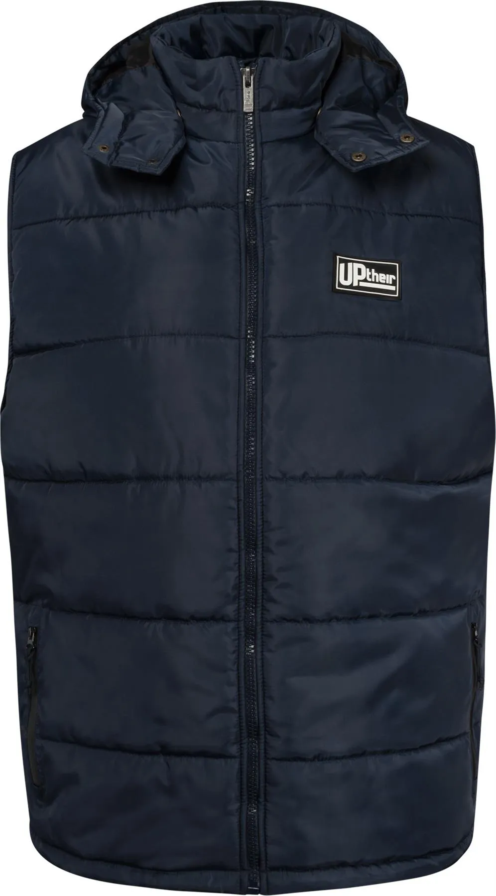 Uptheir Jaybird Sleeveless Puffa Gilet - Blue