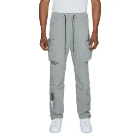 Utility Windbreaker Pants - Light Grey