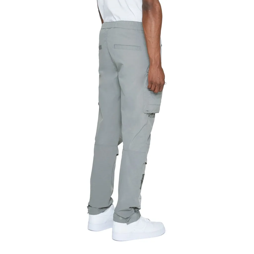 Utility Windbreaker Pants - Light Grey