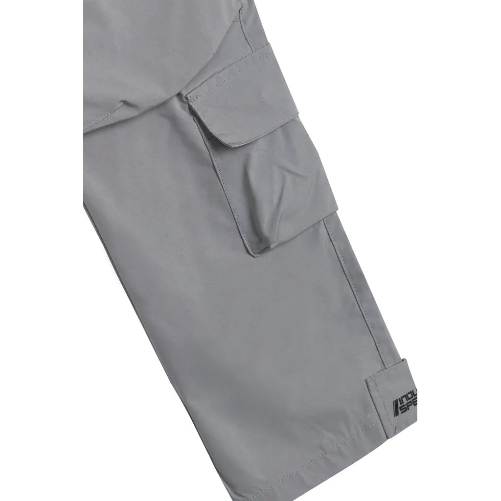 Utility Windbreaker Pants - Light Grey