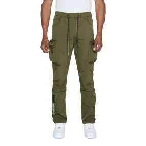 Utility Windbreaker Pants - Olive