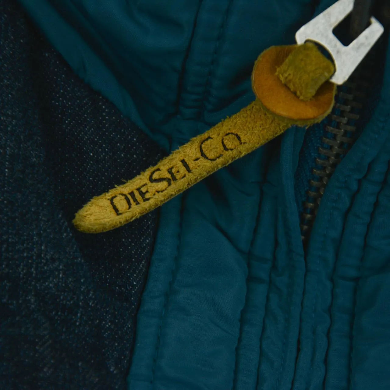 Vintage Diesel Puffer Gilet Size M