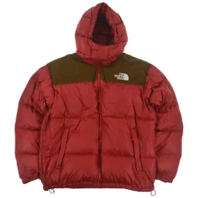 Vintage North Face Hooded Puffa Coat Size XL