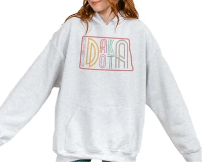 Women's Blume & Co Retro North Dakota Crewneck Sweatshirt