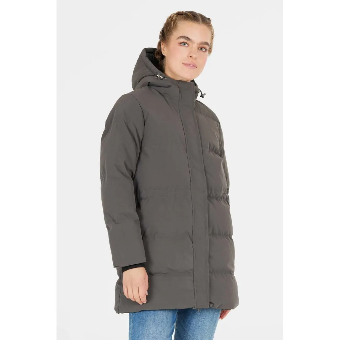 Womens Silky Puffa Jacket