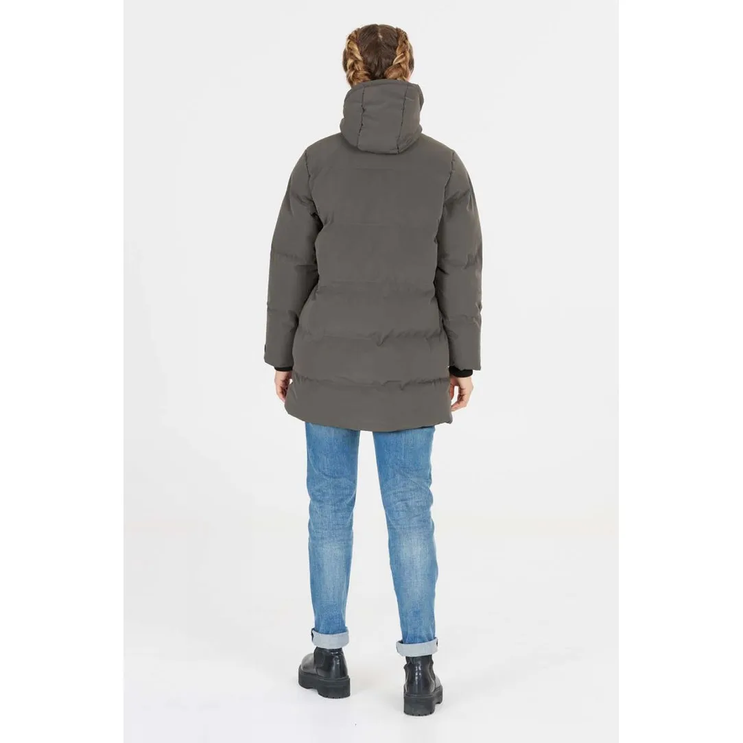 Womens Silky Puffa Jacket