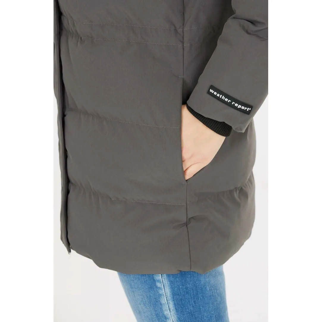 Womens Silky Puffa Jacket