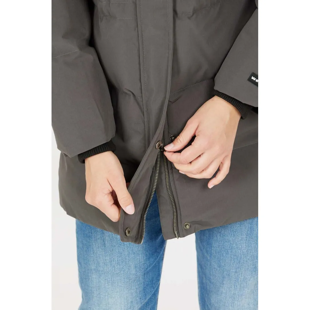 Womens Silky Puffa Jacket