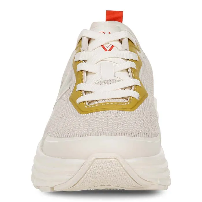 Womens Vionic Walk Max in Cream/Tangerine Tango