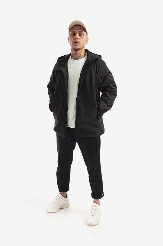 Wood Wood windbreaker Deller Tech Jacket black color