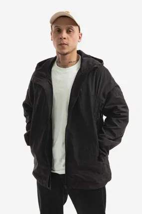 Wood Wood windbreaker Deller Tech Jacket black color