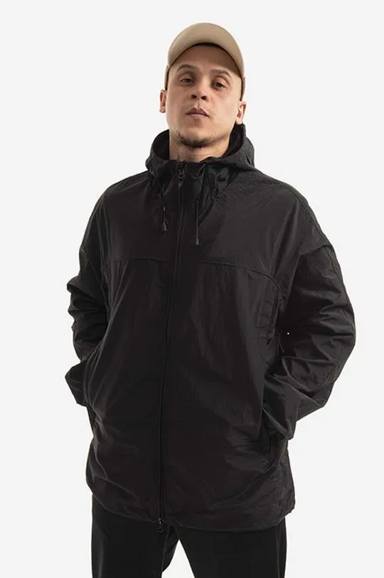 Wood Wood windbreaker Deller Tech Jacket black color