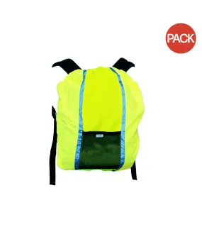 Yoko Knapsack Visibility Enhancing Cover (Pack of 2) (Hi-Vis Yellow) (One Size) - UTBC4187